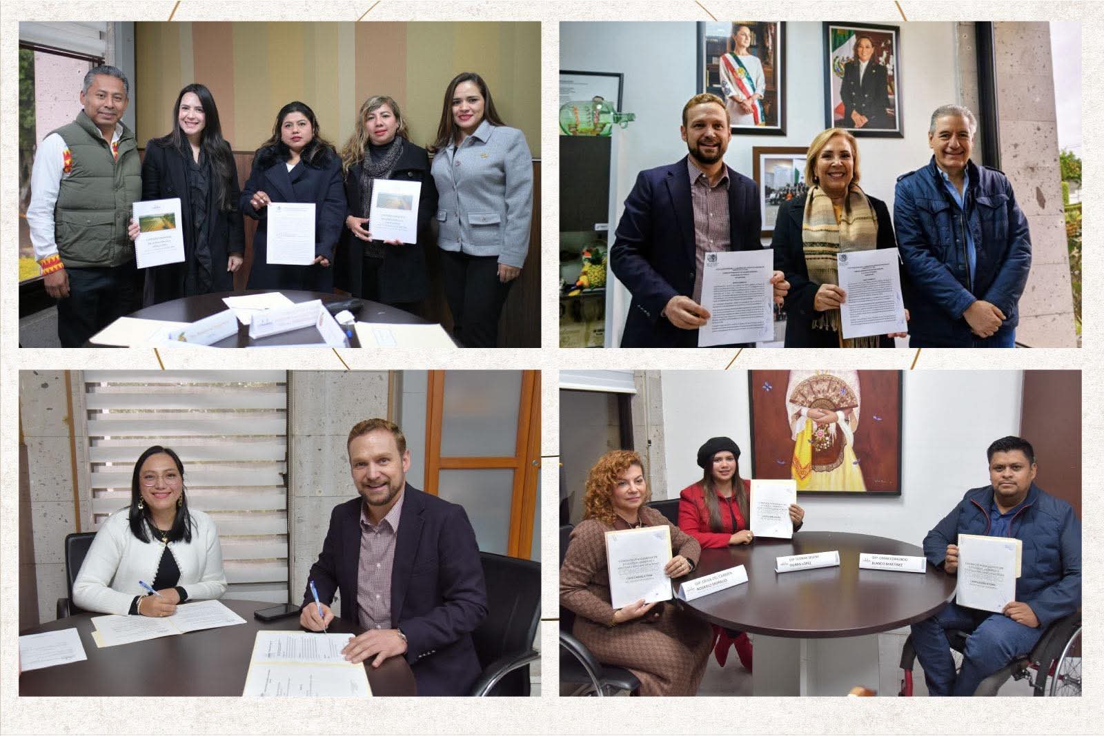 Firman tres comisiones permanentes y una especial su programa de trabajo para 2026