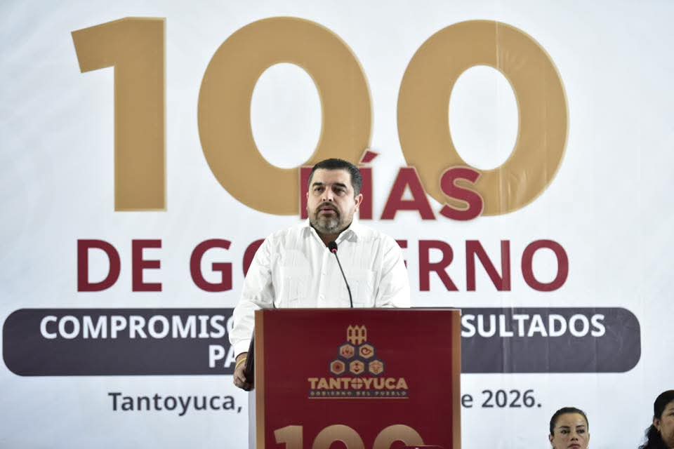 100 días de trabajo y resultados en Tantoyuca: alcalde Roberto San Román destaca avances